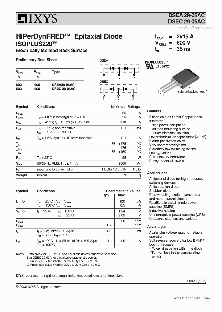 DSEC29-06AC_4083360.PDF Datasheet