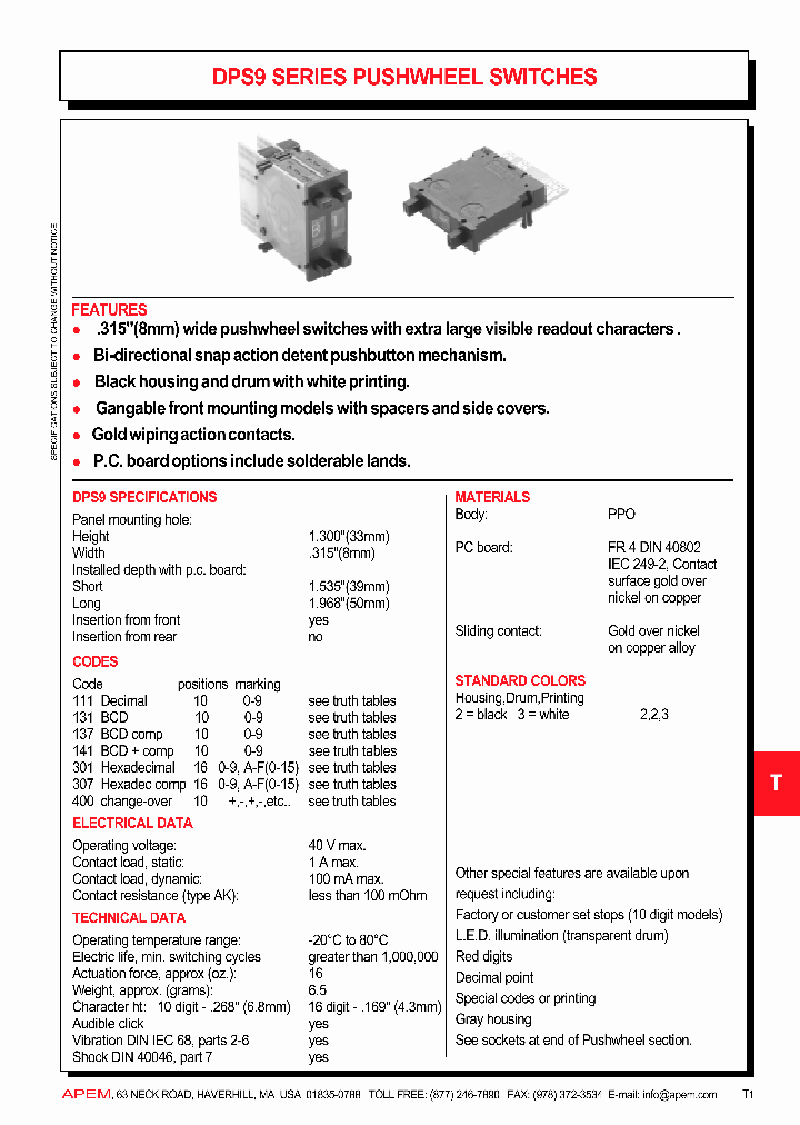 DPS9111ALLS2_3830063.PDF Datasheet