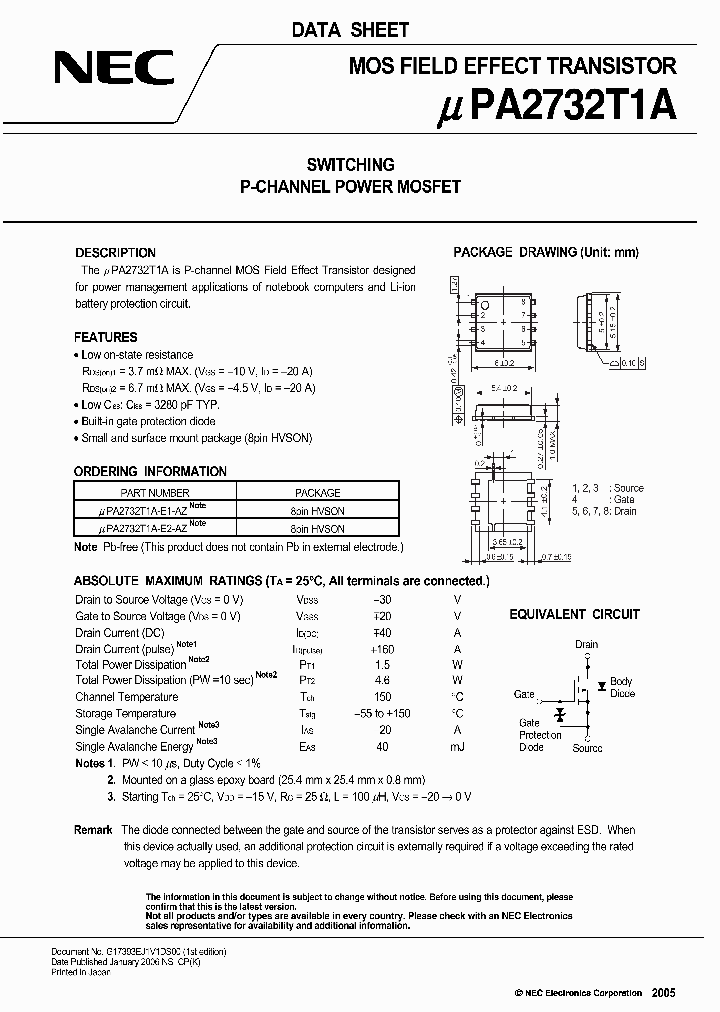 UPA2732T1A-E2-AZ_3832107.PDF Datasheet
