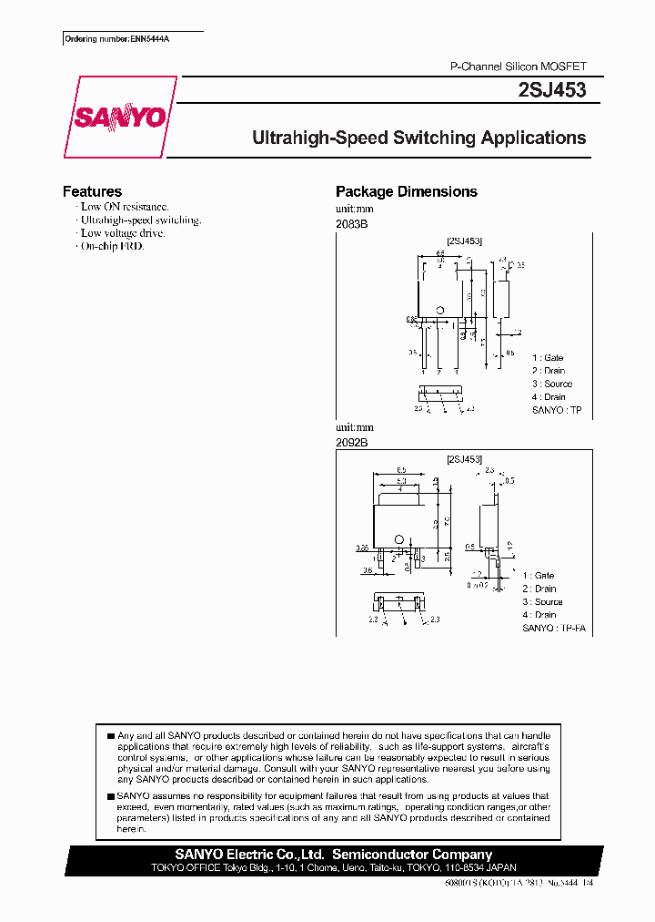2SJ453TP-FA_3832500.PDF Datasheet