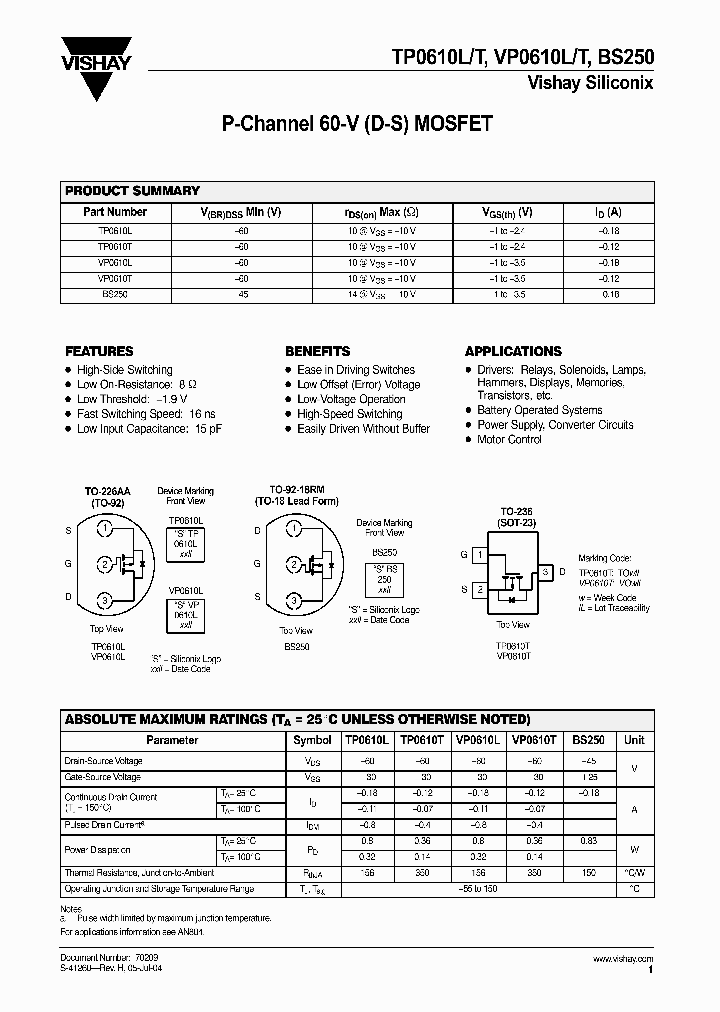 VP0610T-E3_3832328.PDF Datasheet