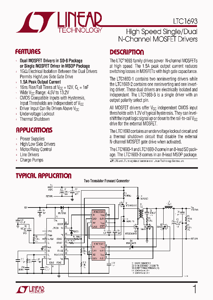 LTC1693-1_3830154.PDF Datasheet