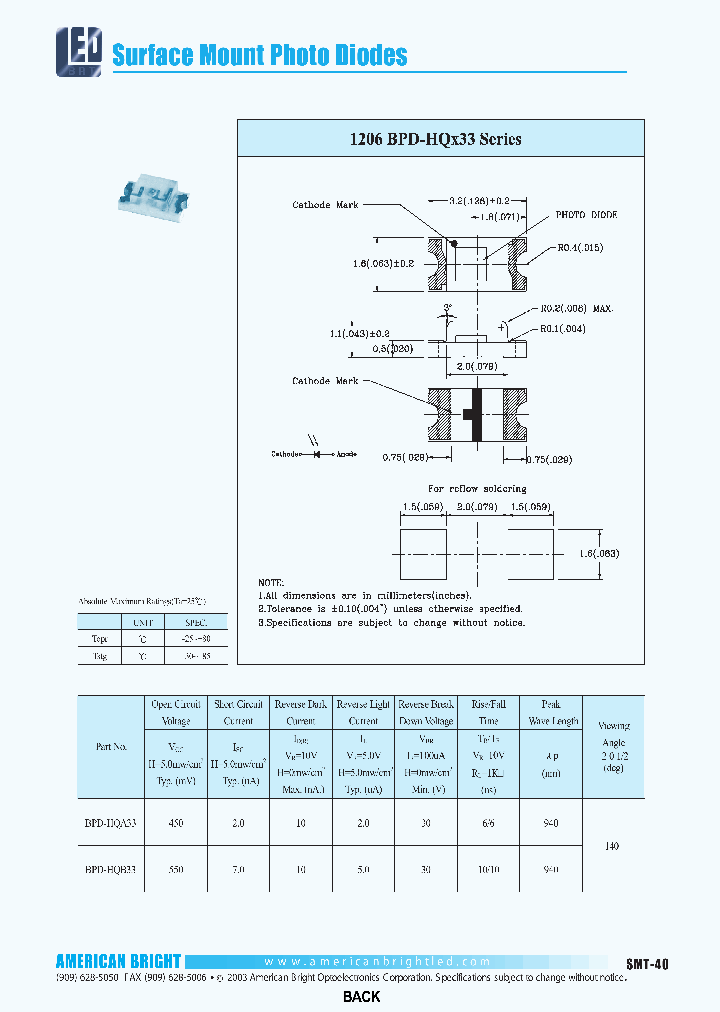 BPD-HQB33_3835124.PDF Datasheet