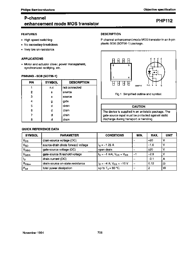 PHP112-TAPE-13_3834933.PDF Datasheet