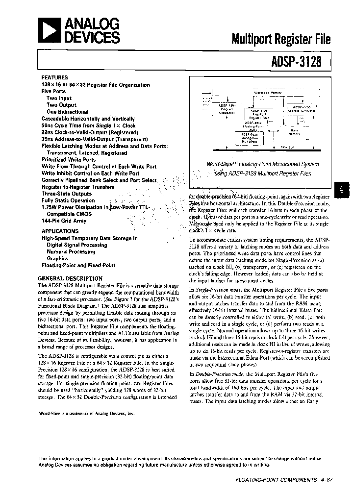 ADSP-3128JG_3829227.PDF Datasheet