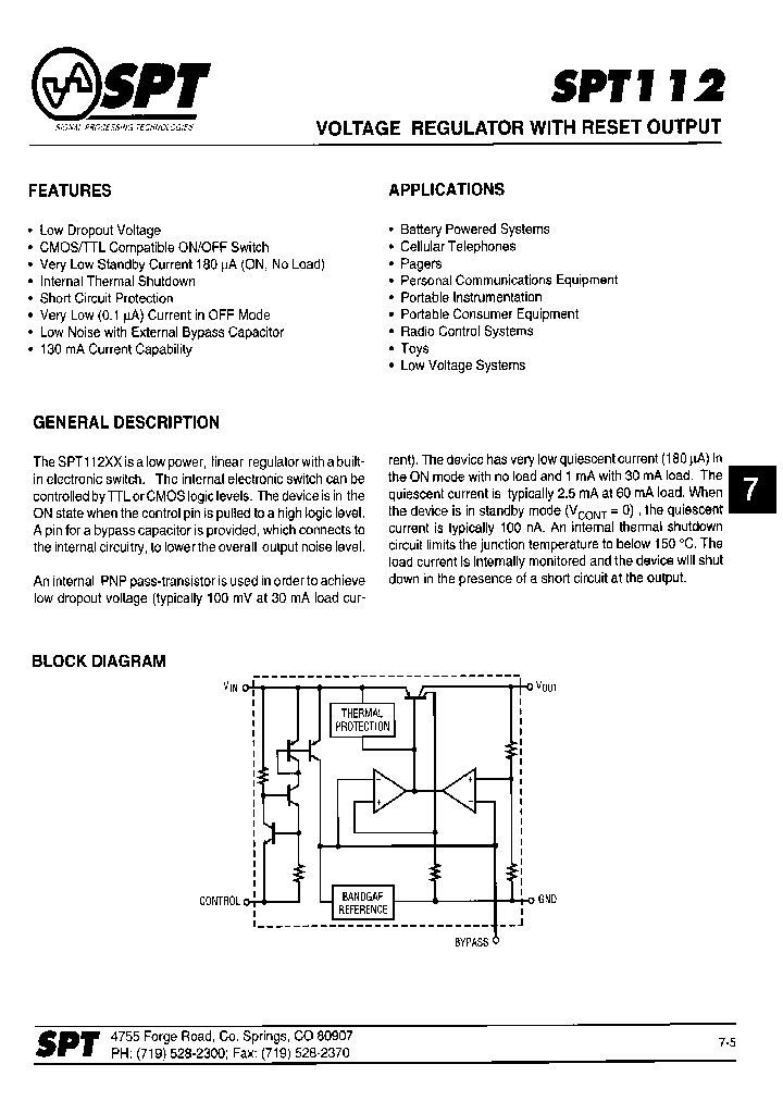 SPT11222TITR_3837634.PDF Datasheet
