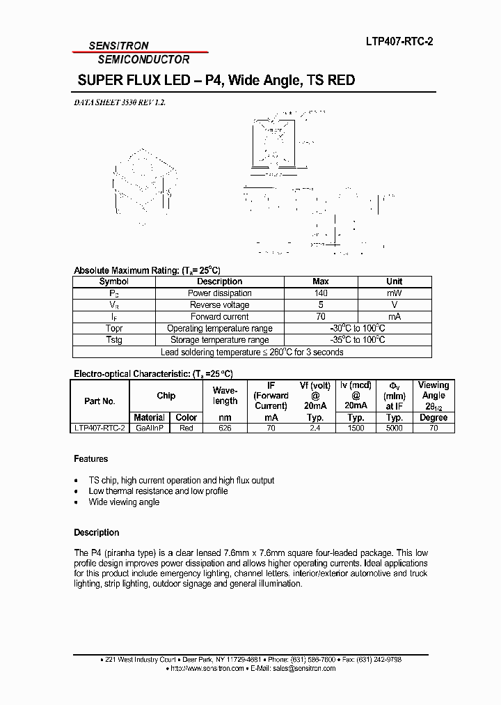 LTP407-RTC-2_3836795.PDF Datasheet
