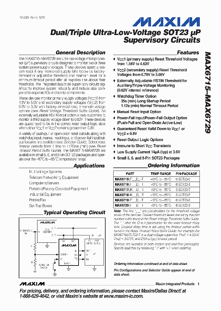 MAX6719UTSGD3-T_3835984.PDF Datasheet