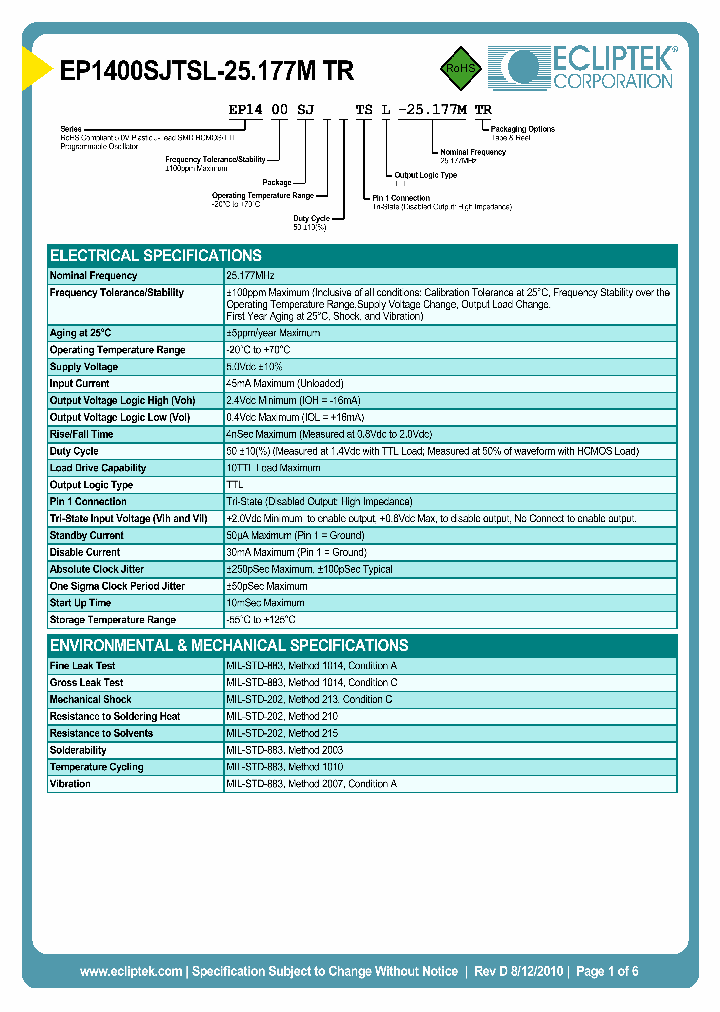 EP1400SJTSL-25177MTR_3842415.PDF Datasheet