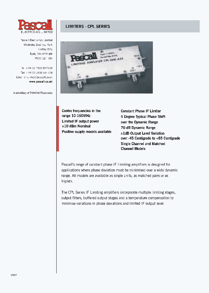 CPL-16040-B11-2T_3843167.PDF Datasheet