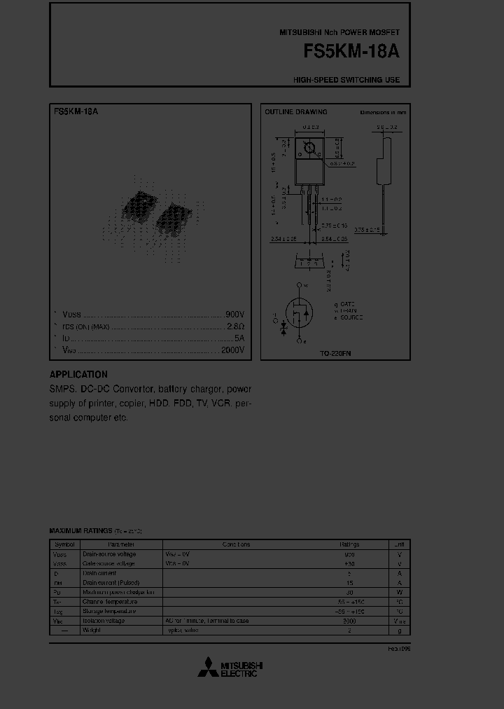 FS5KM18A_3844712.PDF Datasheet