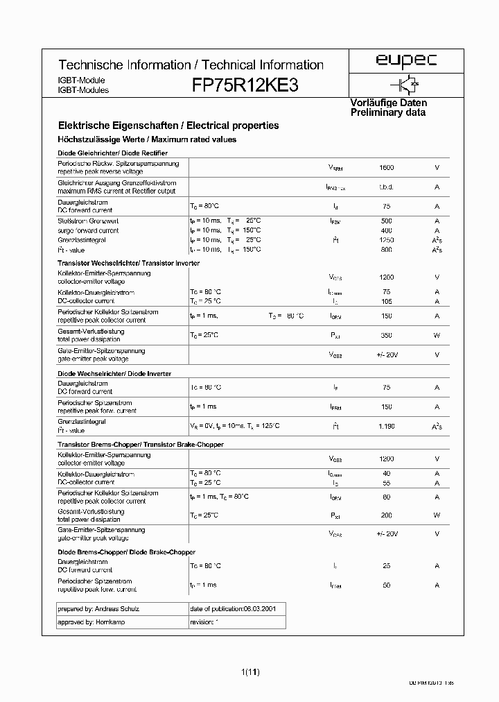FP50R12KE3_3846050.PDF Datasheet