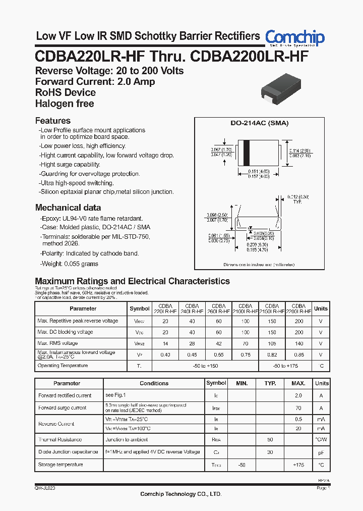 CDBA2100LR-HF_4096423.PDF Datasheet