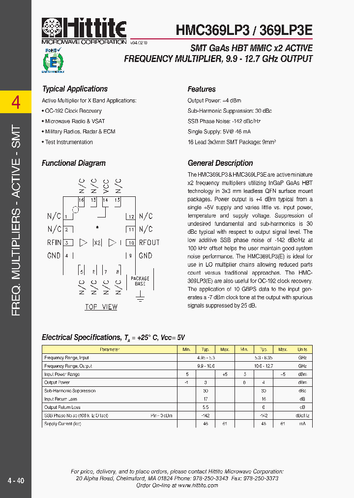 HMC369LP3E_4091207.PDF Datasheet