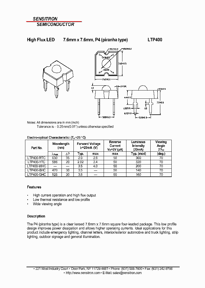 LTP400-WHC_3853155.PDF Datasheet