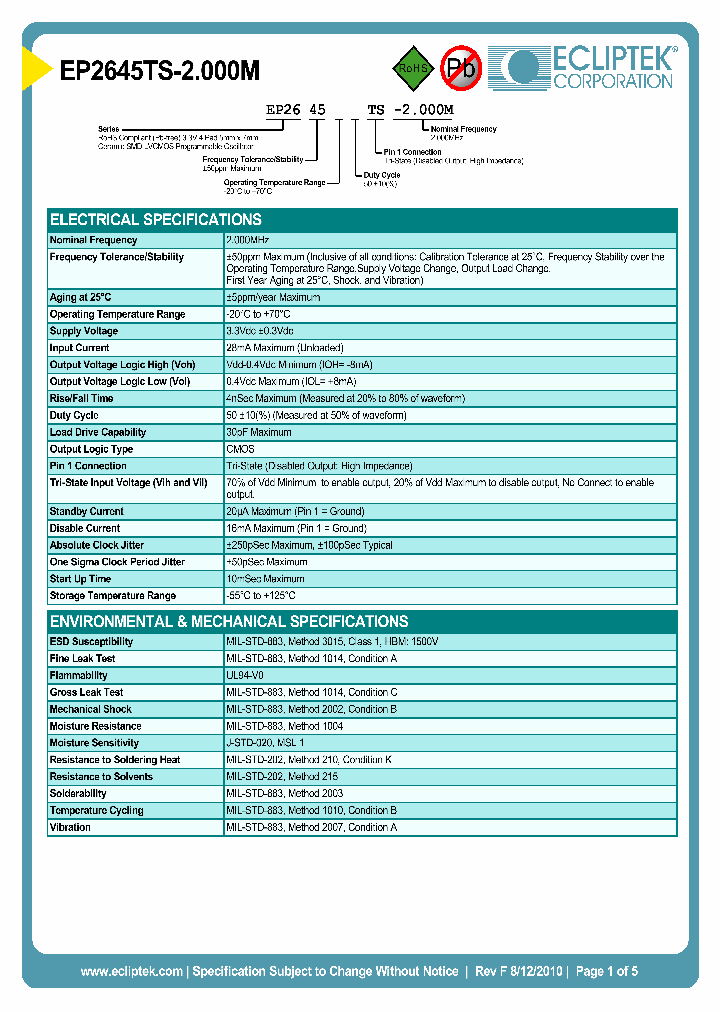 EP2645TS-2000M_3856466.PDF Datasheet