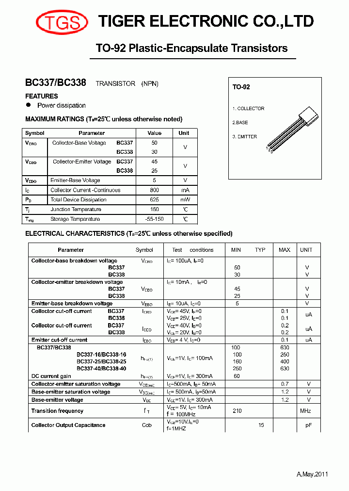 BC337_4103680.PDF Datasheet