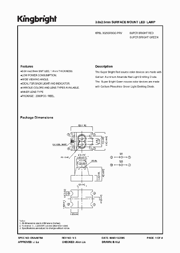 KPBL-3025SRSGC-PRV_3864458.PDF Datasheet