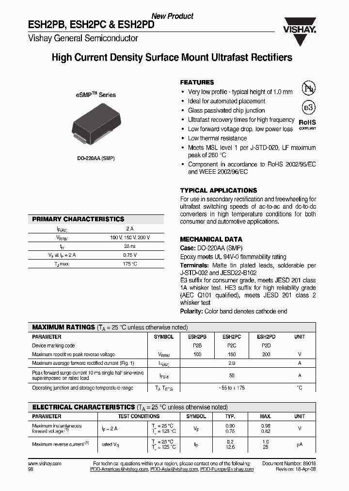 ESH2PBHE384A_3864655.PDF Datasheet
