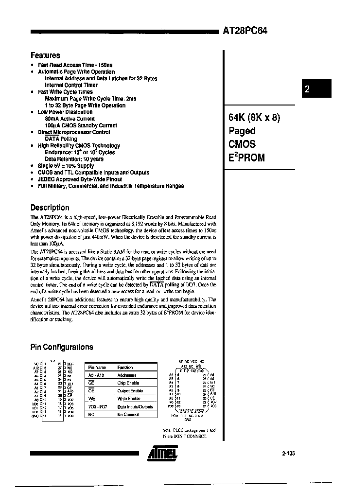 AT28PC64E-25DM_3869916.PDF Datasheet