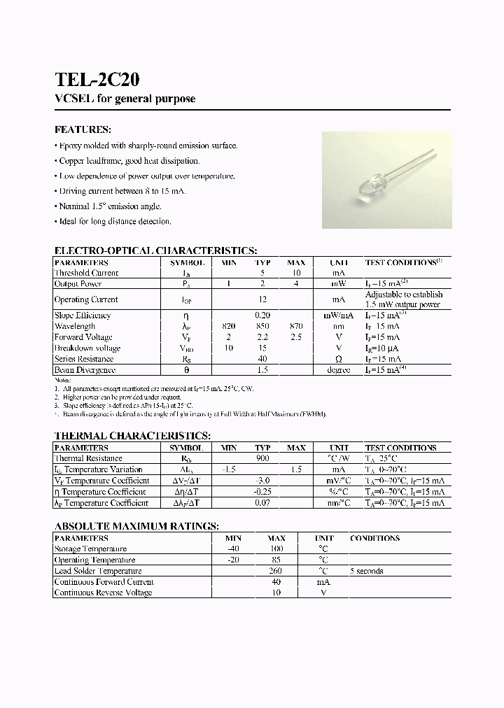 TEL-2C20_4112541.PDF Datasheet