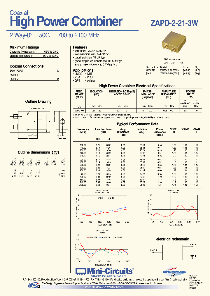 ZAPD-2-21-3W-N_3873620.PDF Datasheet