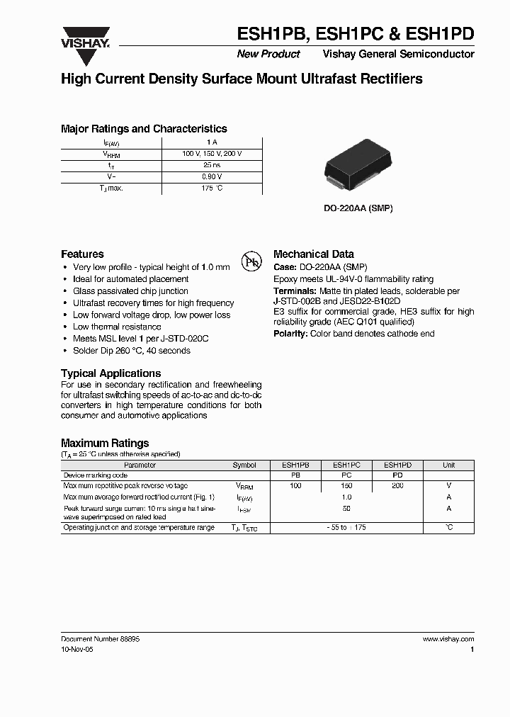 ESH1PD-E3_3875460.PDF Datasheet