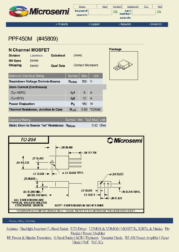 PPF450M_3875514.PDF Datasheet