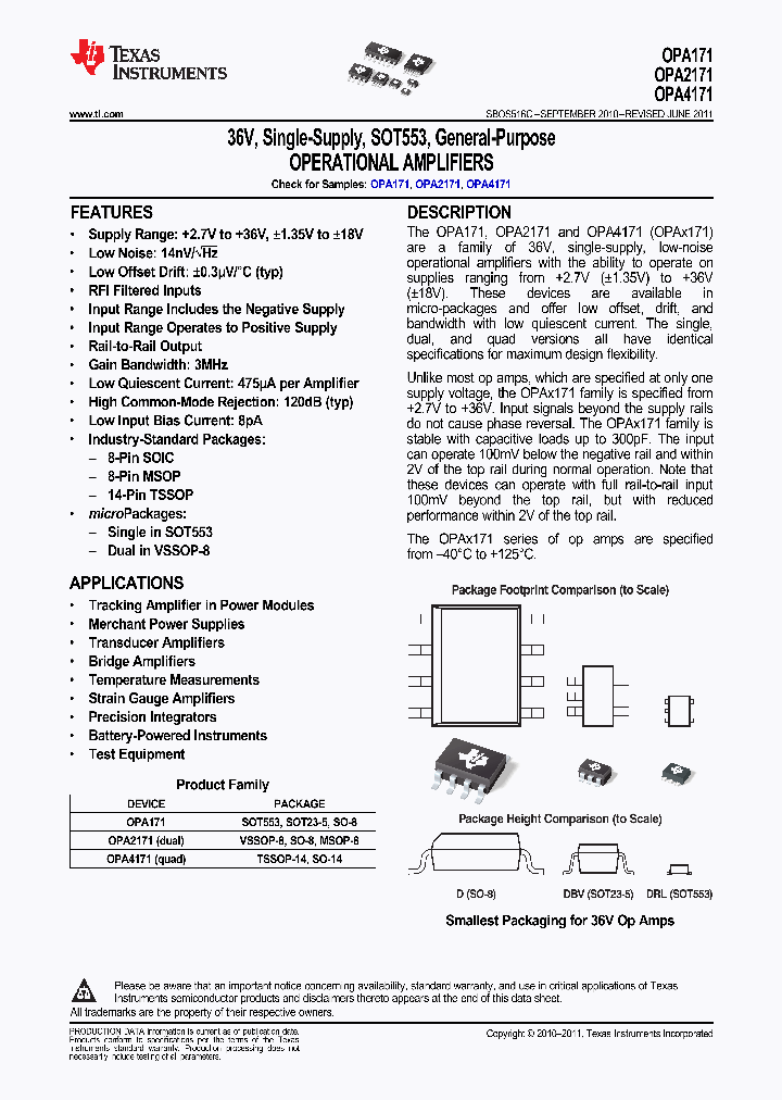 OPA171AIDBVR_3880678.PDF Datasheet