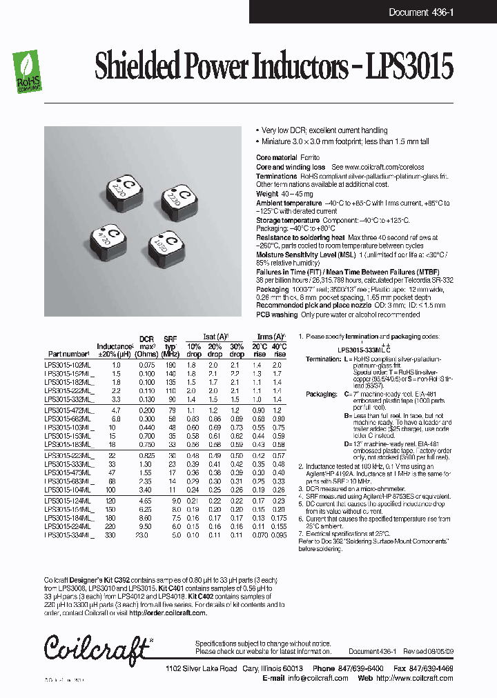LPS3015-472MLC_3895524.PDF Datasheet
