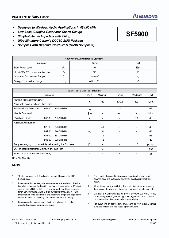 SF5900_4128292.PDF Datasheet