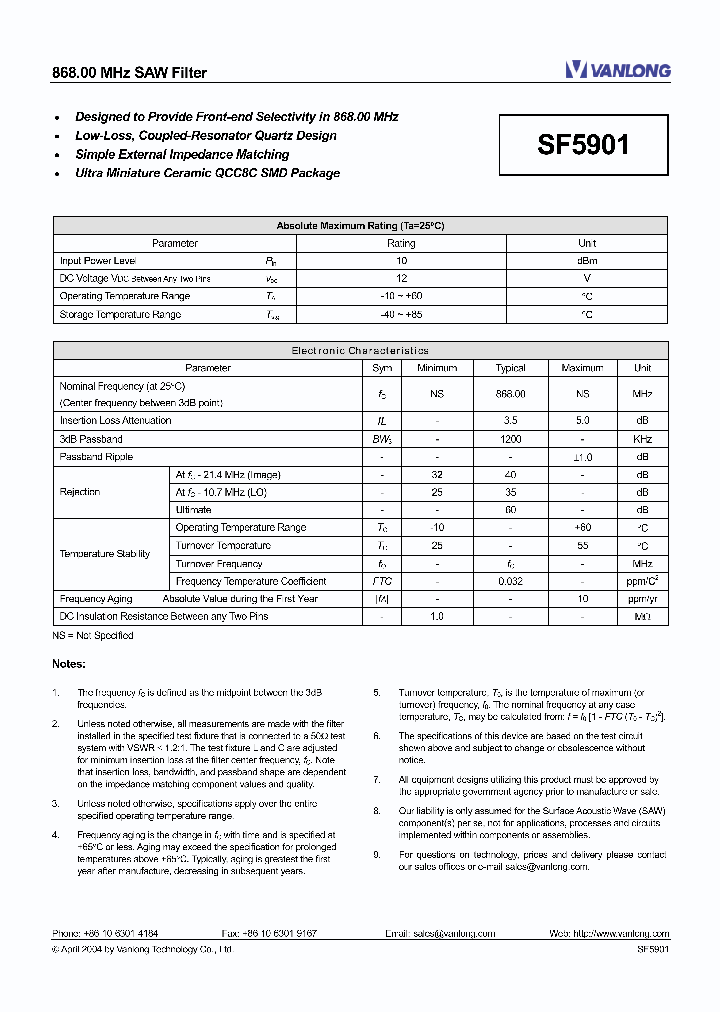 SF5901_4128293.PDF Datasheet