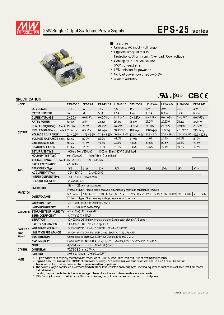EPS-25-48_4131326.PDF Datasheet