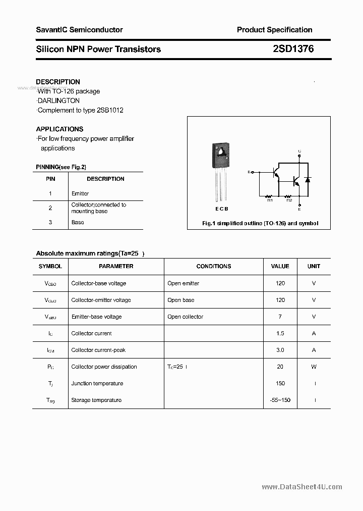 2SD1376_4142804.PDF Datasheet