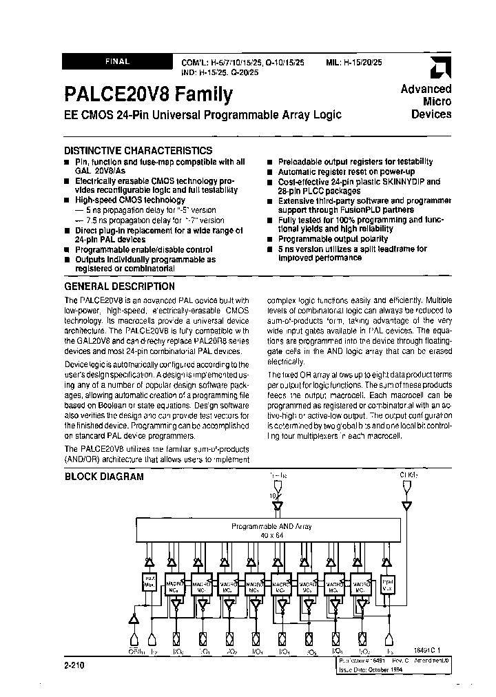 PALCE20V8H-20B3A_3903263.PDF Datasheet