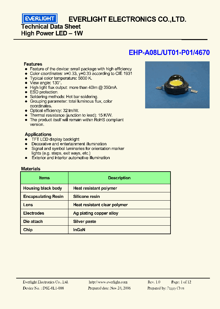EHP-A08LUT01-P014670_3903366.PDF Datasheet