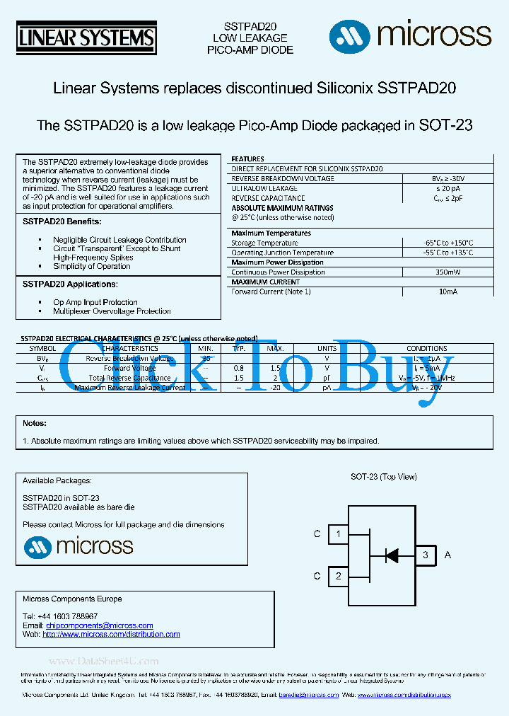 SSTPAD20_4149385.PDF Datasheet