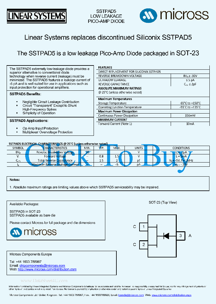 SSTPAD5_4149386.PDF Datasheet