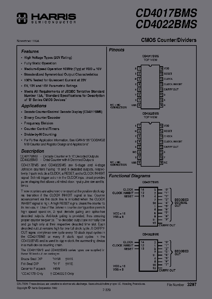 CD4017BDMS_3907332.PDF Datasheet