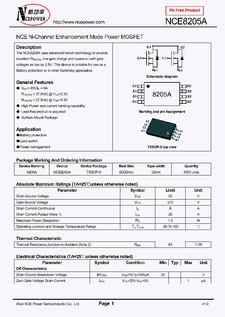 NCE8205A_4152703.PDF Datasheet