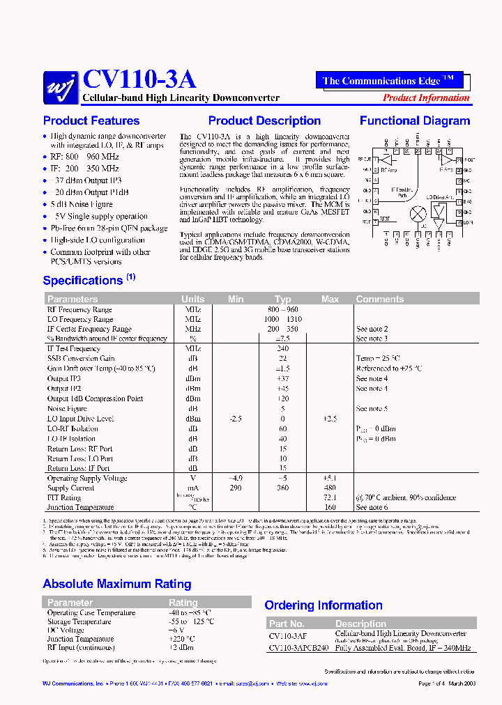 CV110-3AF_3931310.PDF Datasheet