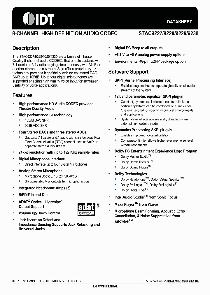 STAC9228_4166248.PDF Datasheet