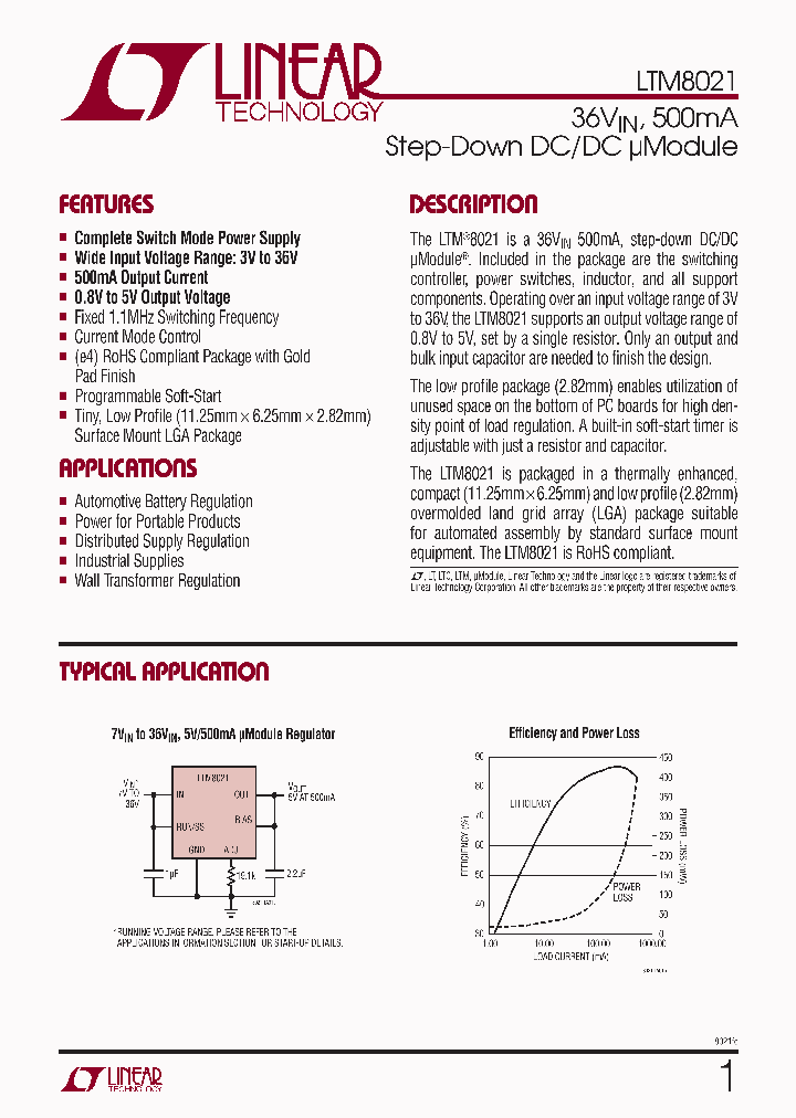 LTM8021EVPBF_3960365.PDF Datasheet