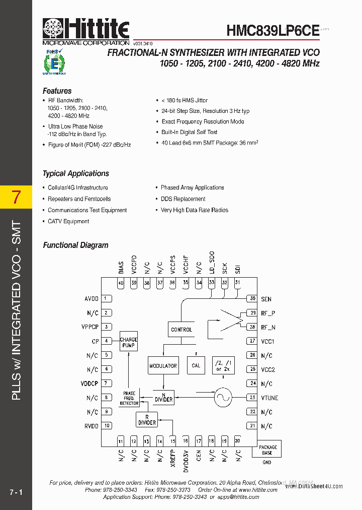 HMC839LP6CE_4173708.PDF Datasheet