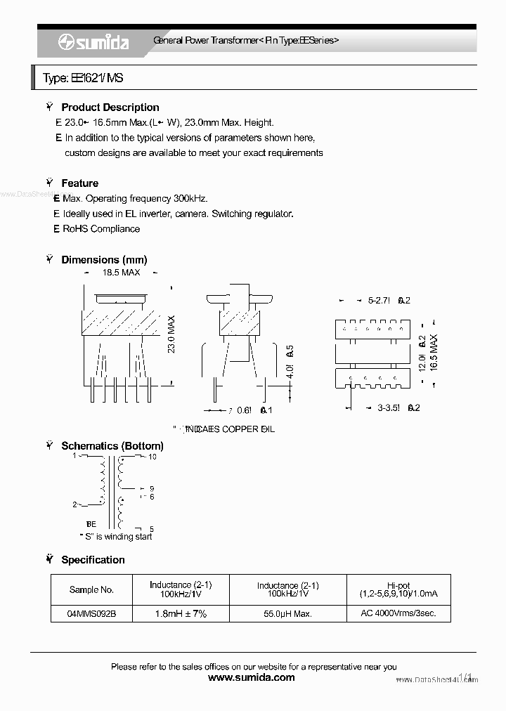 EE1621_4173728.PDF Datasheet