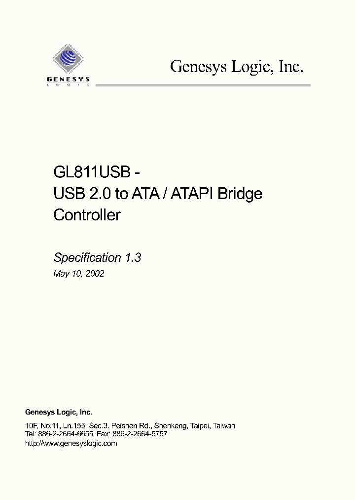 GL811USB_4172547.PDF Datasheet
