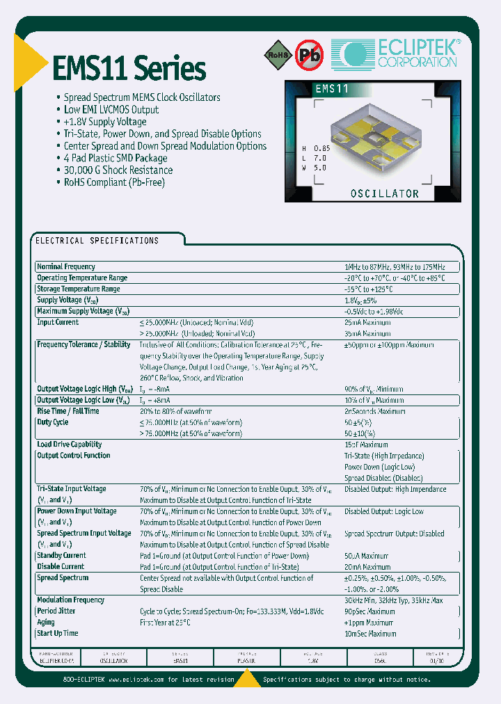 EMS11CHA-1000M_3973267.PDF Datasheet