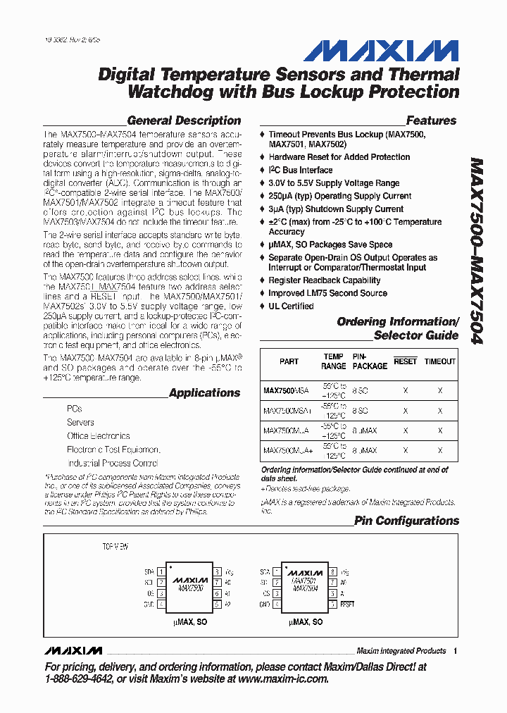 MAX7504MSA-T_3977131.PDF Datasheet