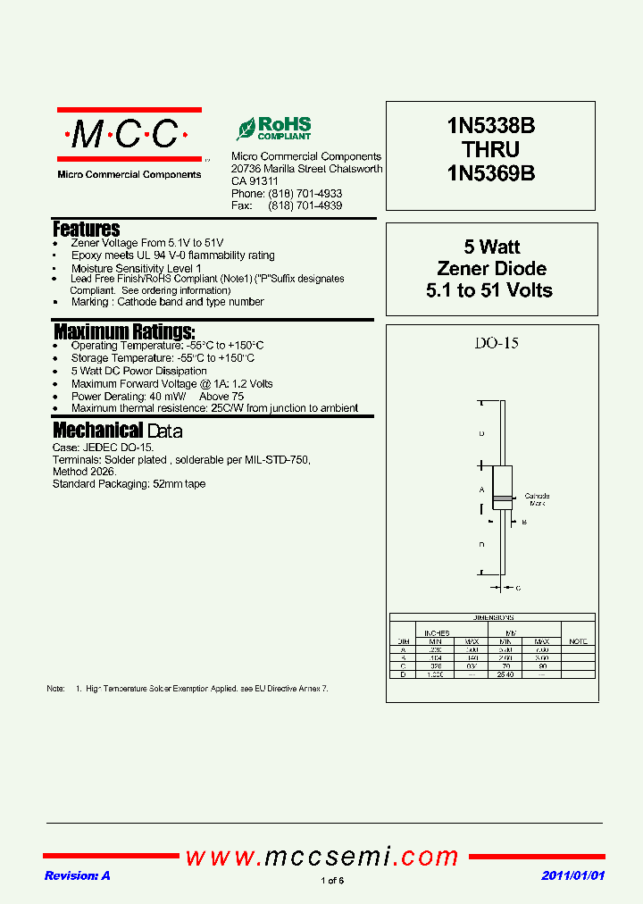 1N5353B-TP_3980153.PDF Datasheet