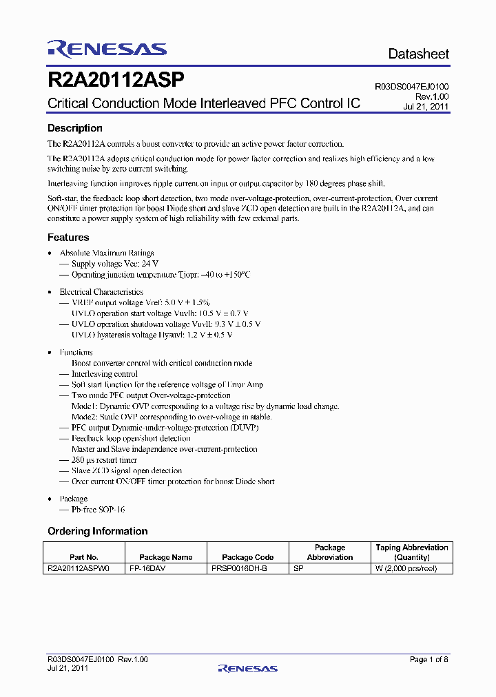 R2A20112ASP_4177095.PDF Datasheet